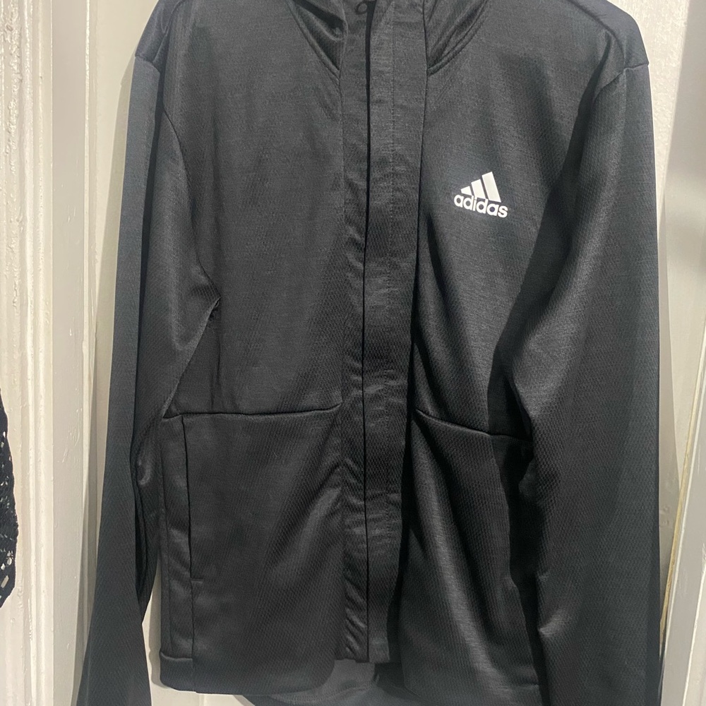Adidas Black Full-Zip Jacket